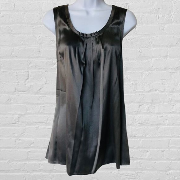 Semantiks Stretch Silk Tank Top - Picture 1 of 9
